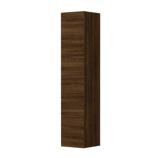 INK Badkamerkast - 36x37x169cm - 1 deur - greeploos - MFC Koper eiken OUTLETSTORE