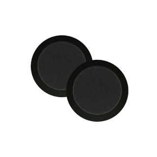 Aquasound Twist speakerset + spatwaterdicht 45watt 135mm mat zw.