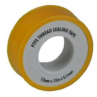 Riko Teflon-Tape 12 mtr x 12 mm x 0,1 mm ongekeurd