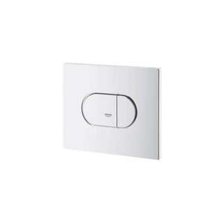 GROHE Arena Cosmopolitan Plaque de commande WC horizontal Blanc