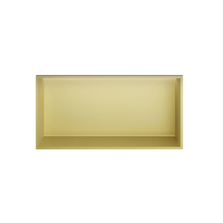 Hotbath &MORE Inbouwbox of inbouwnis - 30x60x10 - with LED IP44 - Geborsteld messing PVD