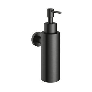 Hotbath Cobber Zeepdispenser - wandmodel - mat zwart PVD