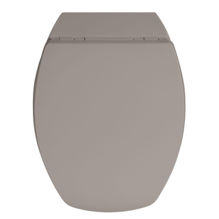 Allibert Baccara 2 wc zitting 37x48cm Donker Taupe glans