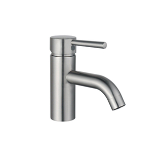 FugaFlow Eccelente Sobrado Robinet de lavabo H14.6cm 1 trou à poser Inox brossé
