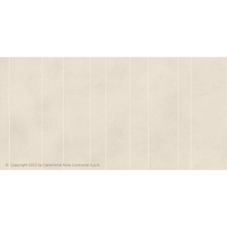 Atlas Concorde Boost Balance Decor-strip - 60x120cm - 9mm - gerectificeerd - Porcellanato - Ivory (Beige)
