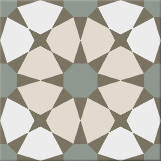 Cifre Ceramica Hidra carrelage mural et de sol - 20x20cm - 8.6mm - Carré - Hidra Prisma Chaud