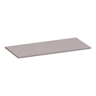 BRAUER Ocean Slim plan sous vasque - 100x46x2cm - Bois gris
