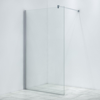 Marenza Bellini Inloopdouche - 120x200cm - helder glas - chroom