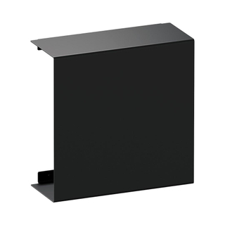 Brauer opbouwnis - 25x25cm - Zwart mat