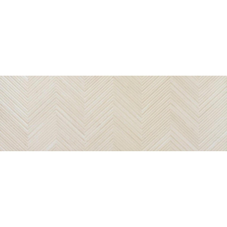ÉCHANTILLON Baldocer Cerámica Larchwood Zig Maple carrelage mural rectifié Mat Beige clair