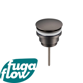 FugaFlow Eccelente Sobrado Badkamer Klikwaste afvoerplug geborsteld gunmetal PVD - Black Friday -