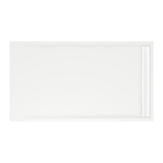 Xenz Easy Tray douchevloer - 150x90x5cm - acryl - zonder gootcover - wit