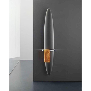 Radiateur électrique Instamat Blade Design H 1700 x L 250 mm avec consoles murales chrome brossé
