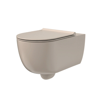 Xenz Gio Wandcloset - vortexspoeling - rimfree - Zand mat