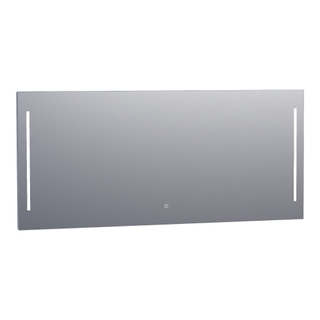 Saniclass spiegel Deline - 160x70cm - verlichting - aluminium