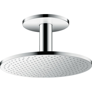 Hansgrohe AXOR ShowerSolutions pomme de douche 300 1jet avec raccord plafond 10cm Ø30cm chrome