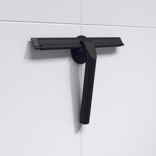 FugaFlow Efficiente Acces Glaswisser - 22cm - mat zwart