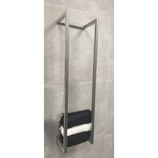 Wiesbaden Loft porte-serviettes industriel 95x25x20cm acier inoxydable