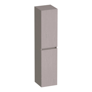 BRAUER Joy armoire salle de bain - 160x35x35cm - avec 2 portes sans poignée ouvrant à gauche ou à droite Timber Greige