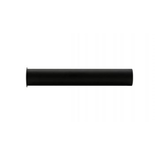 Wiesbaden Sifon tube d'extension 20cm avec collier noir mat
