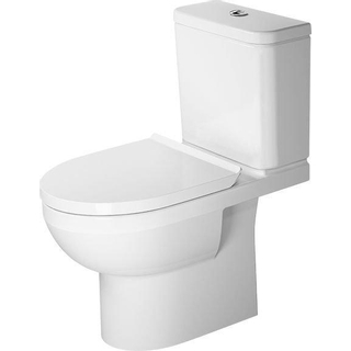 Duravit No.1 toiletset staand inclusief reservoir en toiletzitting 39 x 65,5 x 77,5 cm, wit