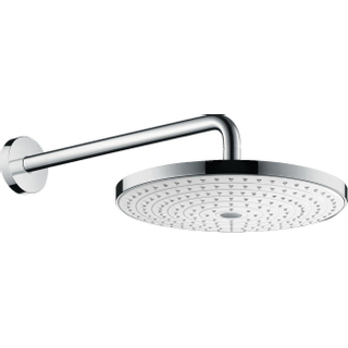 Hansgrohe Raindance select s300 2jet hoofddouche met douchearm wit-chroom