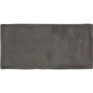 Cifre Atlas Graphite Brillo Carrelage mural noir 7,5x15cm noir anthracite