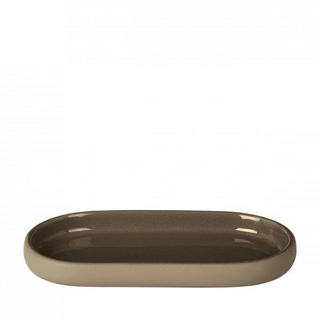 Blomus Sono Planchet - hoogte 2,5cm - breedte 10cm - lengte 19cm - Tan