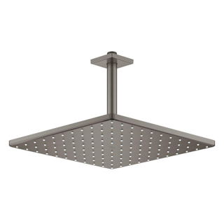 GROHE Rainshower Mono 310 Cube Hoofddouche - 31x31cm - 1 straalsoort - plafondarm 14.2cm - geborsteld hard graphite