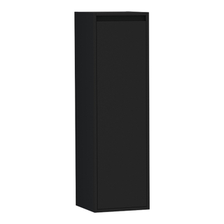 Saniclass New Future Badkamerkast - 120x35x35cm - 1 rechtsdraaiende deur - MDF - mat zwart