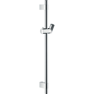 Hansgrohe Unica Unica`s Puro barre de douche Reno 72cm avec supports muraux métalliques réglables chrome