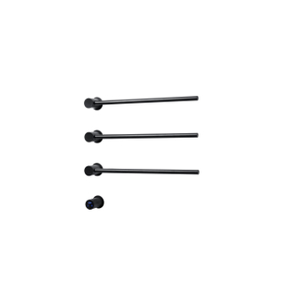 FugaFlow Eccelente Caloro Elektrische Handdoekradiator - 52x54x13cm - 30watt - zwart mat