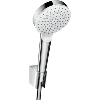 Hansgrohe Crometta 1jet ensemble porte-douche avec flexible 160cm blanc chrome