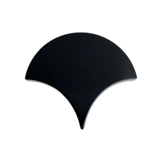 ÉCHANTILLON Par Goof Escama carrelage mural Écailles de poisson brillant noir