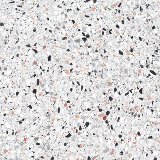 SAMPLE EnergieKer Medley carrelage sol et mural - Terrazzo blanc mat