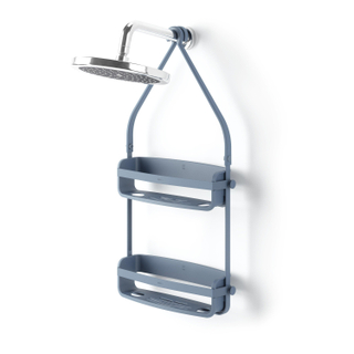 Umbra Flex Douchemand - 33x10x66cm - ophangen - leisteen blauw