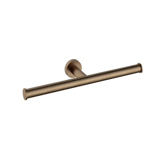 Hotbath Cobber dubbele toiletrolhouder verouderd messing SHOWROOMMODEL