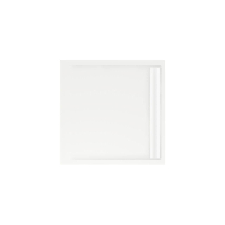 Xenz Easy Tray douchevloer - 90x90x5cm - acryl - zonder gootcover - wit