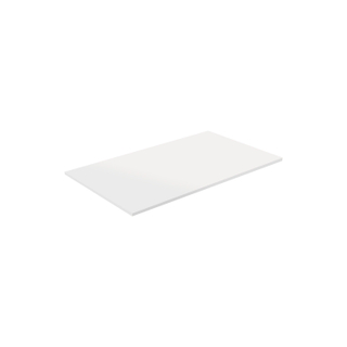 Saniclass Tops Topblad - 80x1.5x46cm - mat wit
