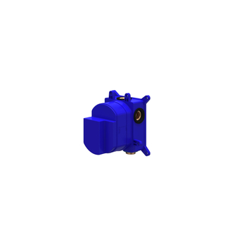 IVY Inbouwbox - voor inbouw thermostaat - stopkraan - donker blauw