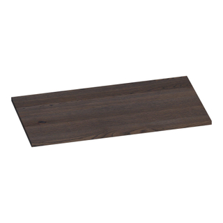 BRAUER Ocean Slim Plan sous vasque Chêne massif 80cm Black Oak (19 mm)