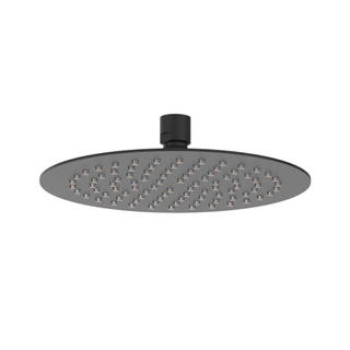 IVY Douche de tête - slim - 20cm - buses anticalcaires - Eco-air - Mat noir PED