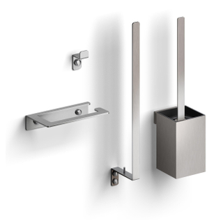 Clou Fold kit accessoires WC inox brossé