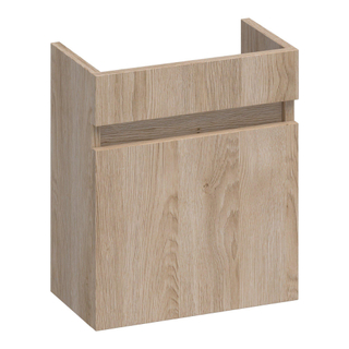 BRAUER Solution Fonteinonderkast - 40x45x22cm - 1 linksdraaiende deur - MFC - legno calore
