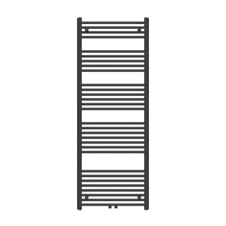 Adema Basic radiator 60x160cm recht middenaansluiting mat zwart