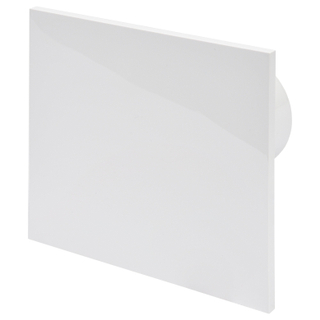 Sanivesk Design ventilateur - Ø10 - Interrupteur (lumière) marche/arrêt - Carré - Blanc