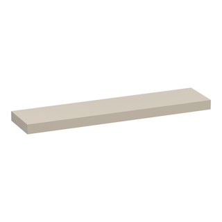 PLAN SOUS VASQUE BRAUER Creek suspendu - 200x50x10cm - mat beige