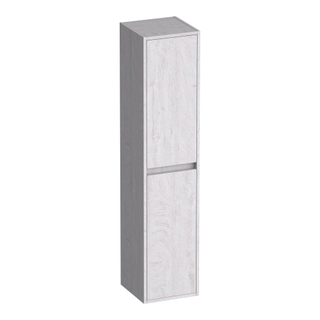 BRAUER Adore badkamerkast - 160x35x35cm - met 2 deuren greeploos links- of rechtsdraaiend Forest Seashell