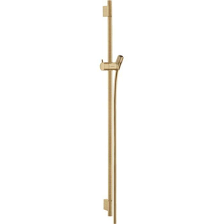 Hansgrohe Unica S Barre de douche 90cm avec flexible de douche brushed bronze