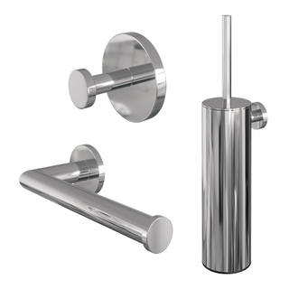 Brauer Chrome Edition Badkameracccesoires set - 3-in-1 - chroom